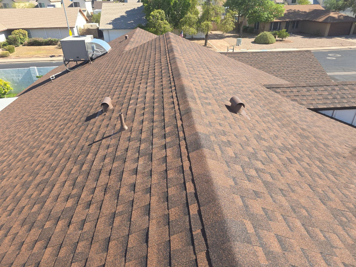 Shingle roof replacement in Mesa, AZ