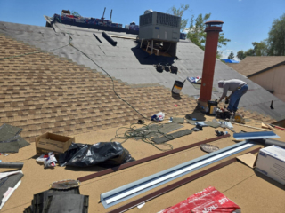 Shingle roof replacement in Phoenix, AZ