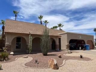 Shingle roof replacement in Phoenix, AZ