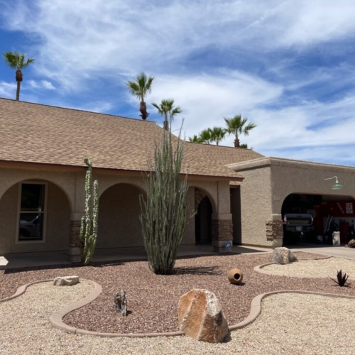 Shingle roof replacement in Phoenix, AZ