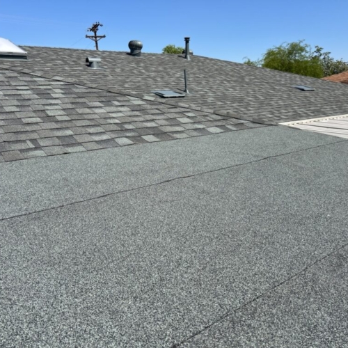 Asphalt shingle roof replacement in Phoenix, AZ