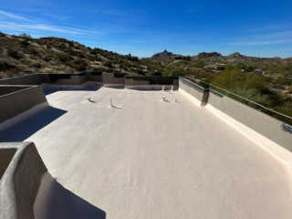 Foam roof replacement in Scottsdale, AZ
