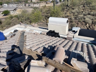 concrete tile roof replacement