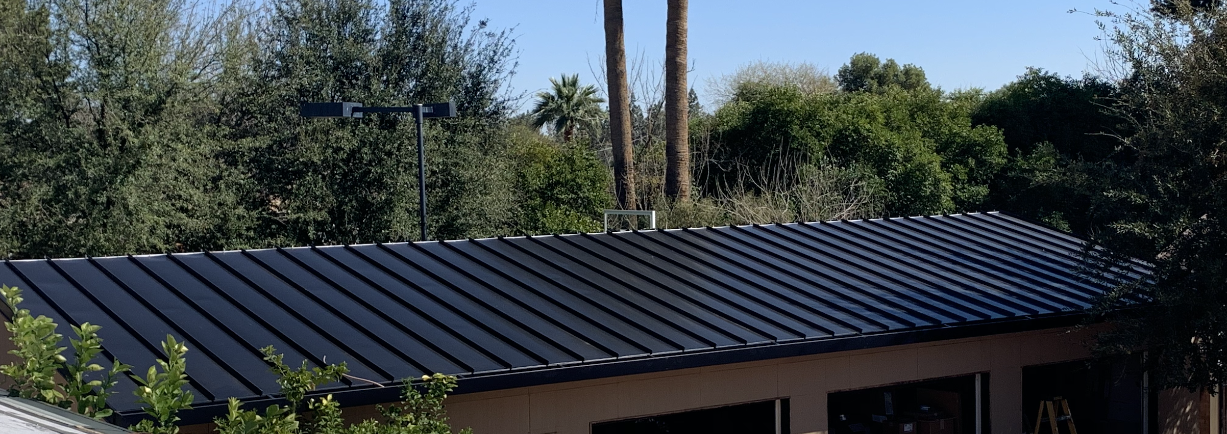 Roof sealing detail work